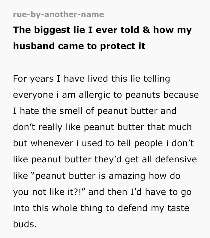 Husband Protects His Wife's 'Biggest Lie', Shows What True Love Means Husband Protects His Wife's 'Biggest Lie', Shows What True Love Means