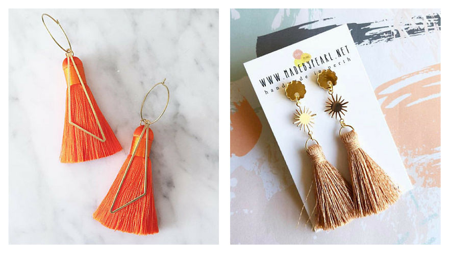 10 Most Extraordinary Handmade Tassel Earrings You Can Buy On Etsy 10 Most Extraordinary Handmade Tassel Earrings You Can Buy On Etsy