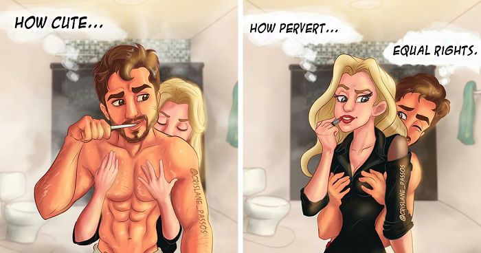 36 Comics About Couple’s Everyday Life That Perfectly Sum Up What Every Long-Term Relationship Is Like