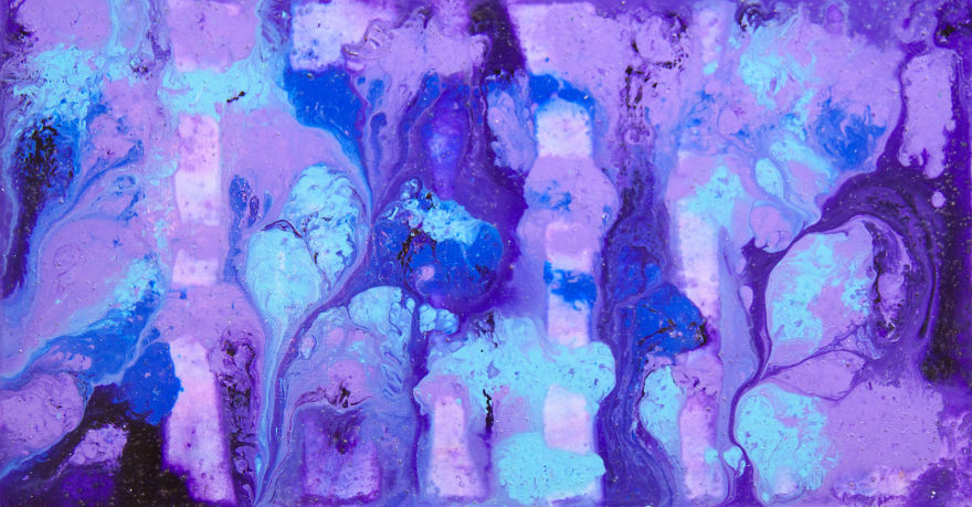 I Used The Power Of Nature To Create These Paintings I Used The Power Of Nature To Create These Paintings