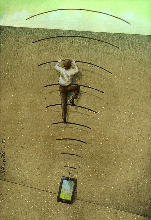 Satirical-Illustrations-Polish-Pawel-Kuczynski