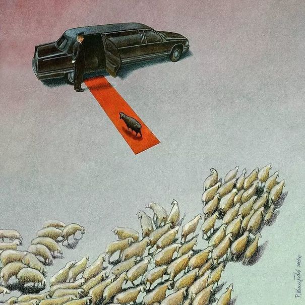 Satirical-Illustrations-Polish-Pawel-Kuczynski