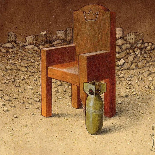 Satirical-Illustrations-Polish-Pawel-Kuczynski