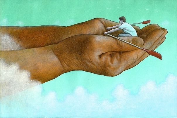 Satirical-Illustrations-Polish-Pawel-Kuczynski