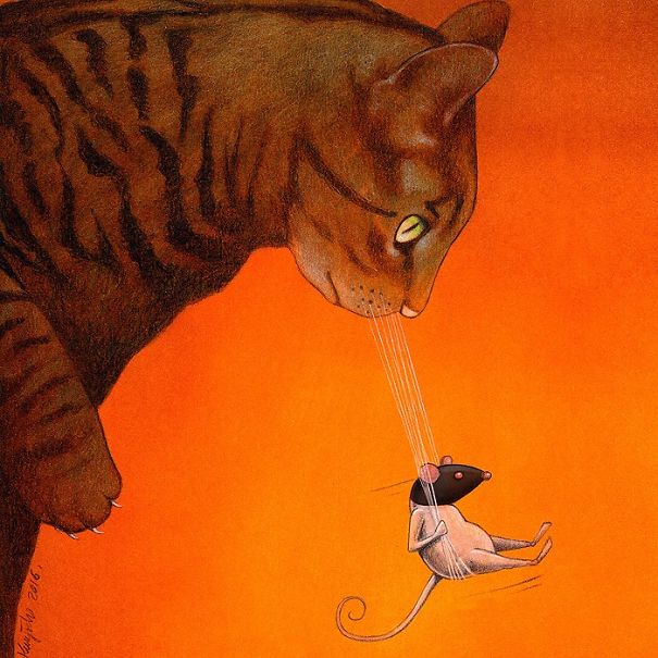 Satirical-Illustrations-Polish-Pawel-Kuczynski