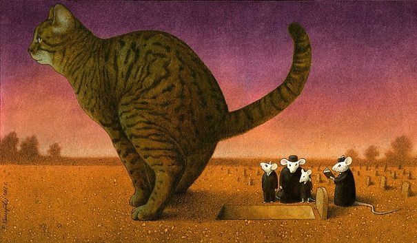Satirical-Illustrations-Polish-Pawel-Kuczynski