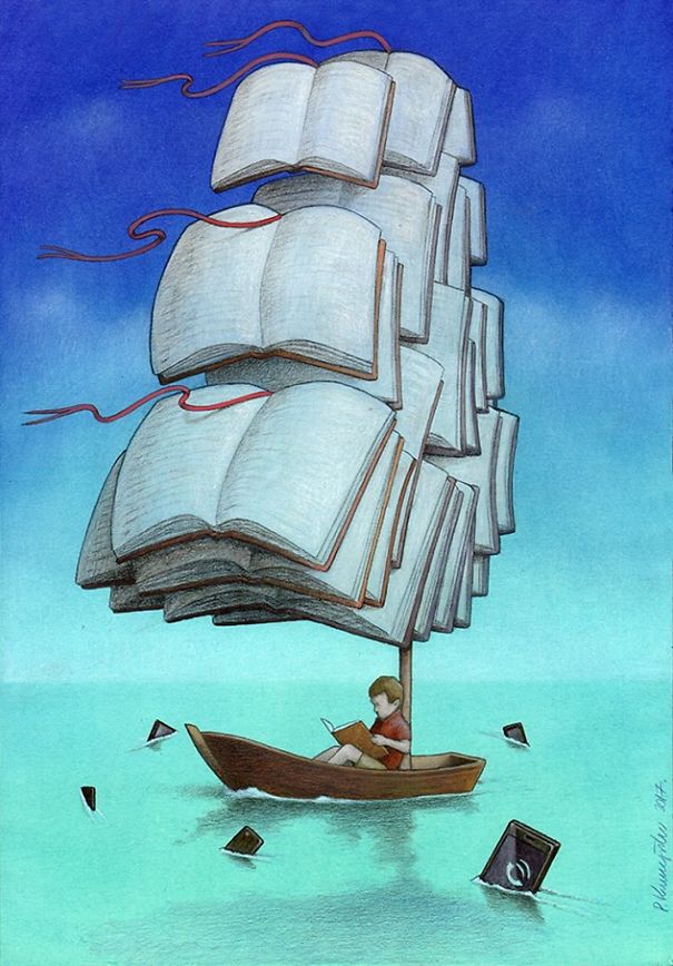 Satirical-Illustrations-Polish-Pawel-Kuczynski