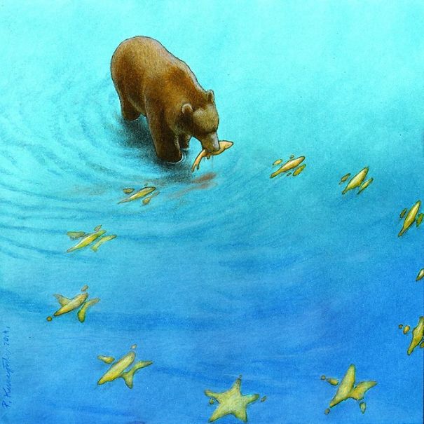 Satirical-Illustrations-Polish-Pawel-Kuczynski