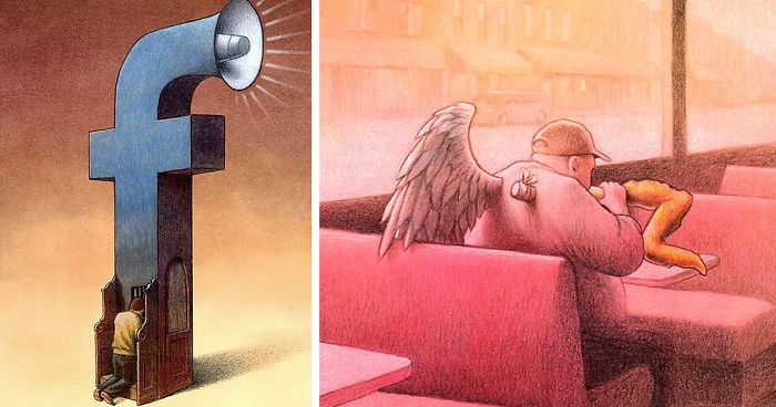 78 More Brutally Honest Illustrations By Pawel Kuczynski Show What’s Wrong With Today’s Society
