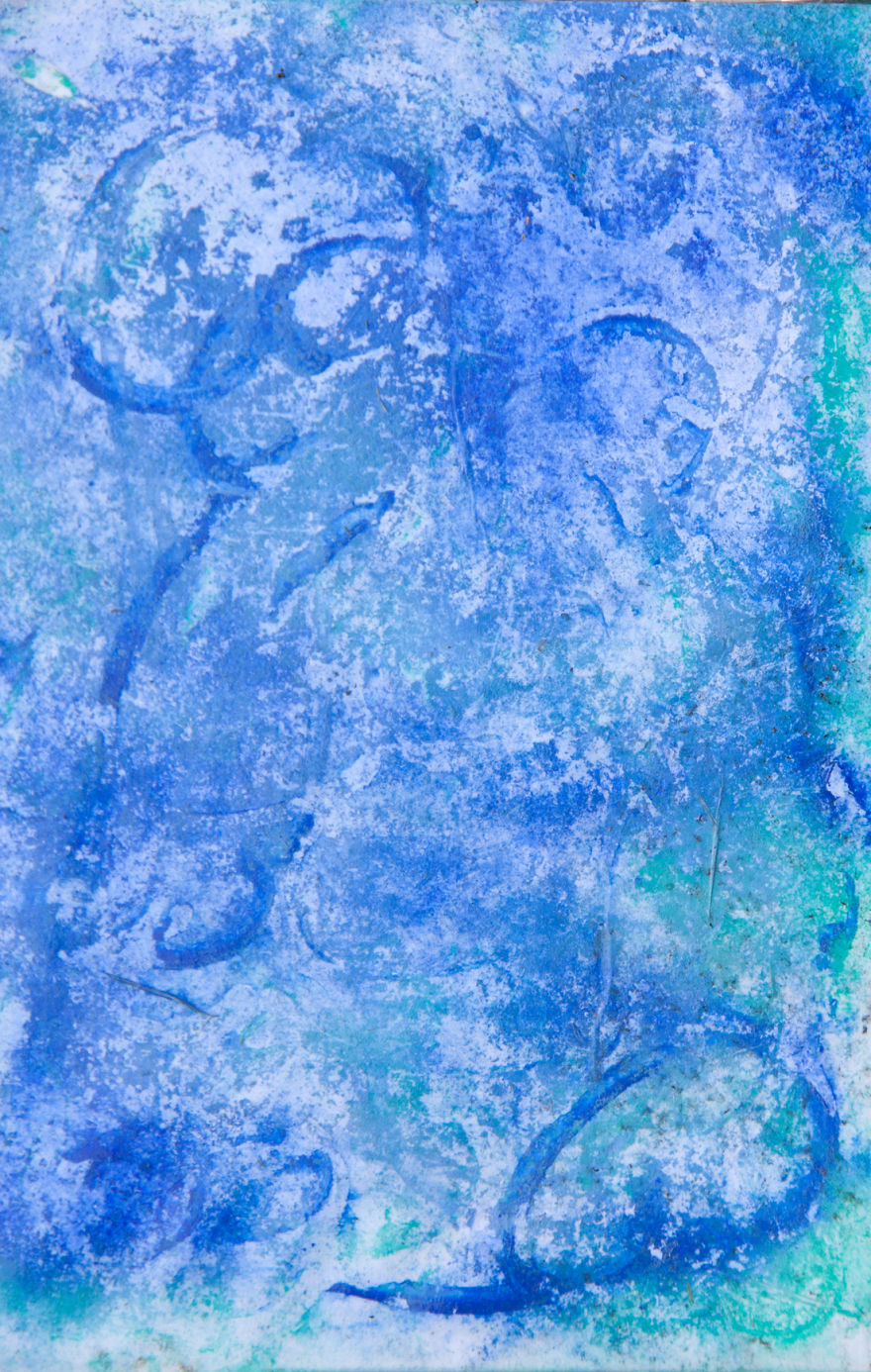 I Used The Power Of Nature To Create These Paintings I Used The Power Of Nature To Create These Paintings