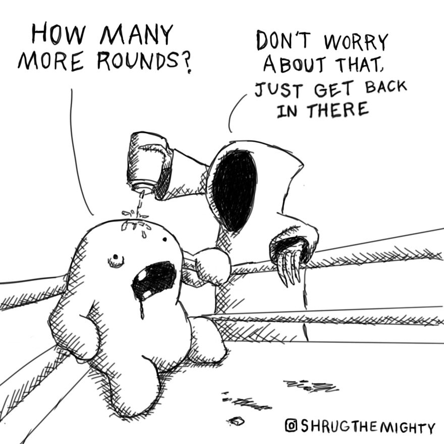 I Use My Commute Time To Dump All My Mental Health Issues Into Little Monsters. People Apparently Find This Helpful