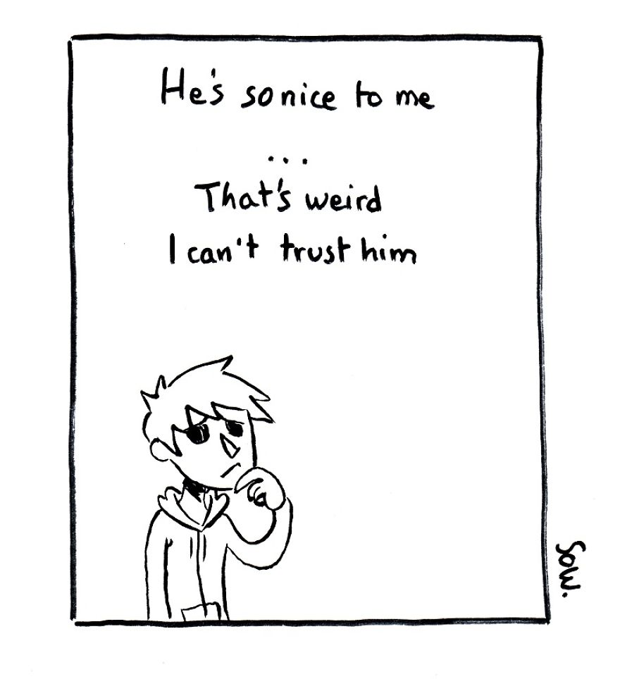 This Artist Illustrates His Dark Thoughts