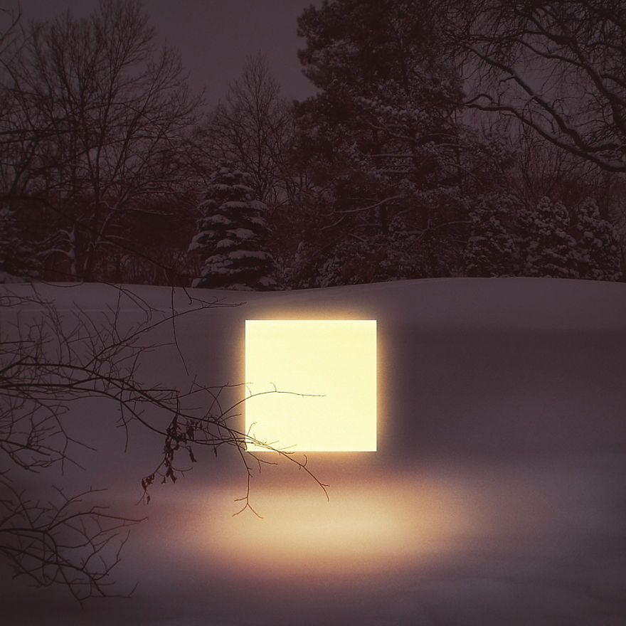 I Create Digital Neon Art