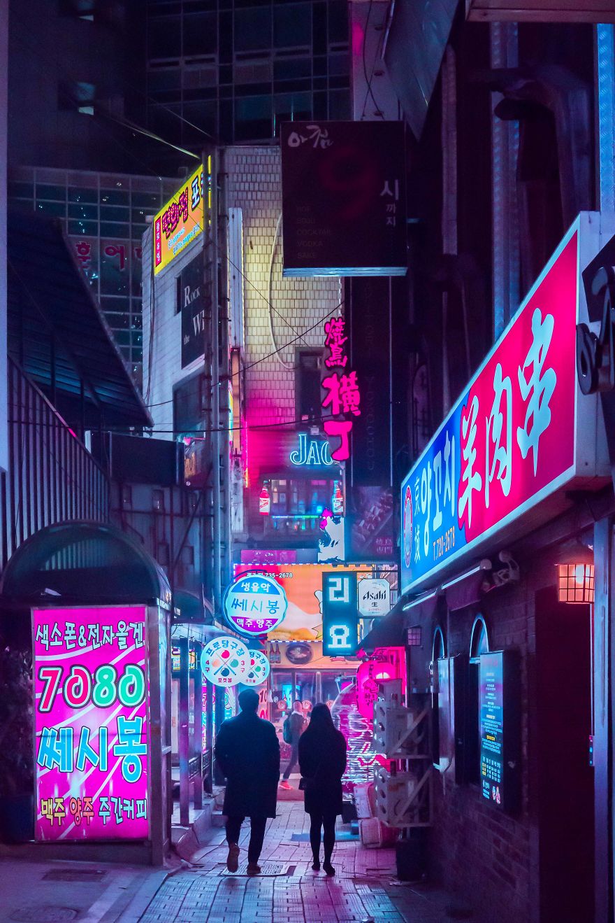 I See Seoul As A Blade Runner Movie Set I See Seoul As A Blade Runner Movie Set