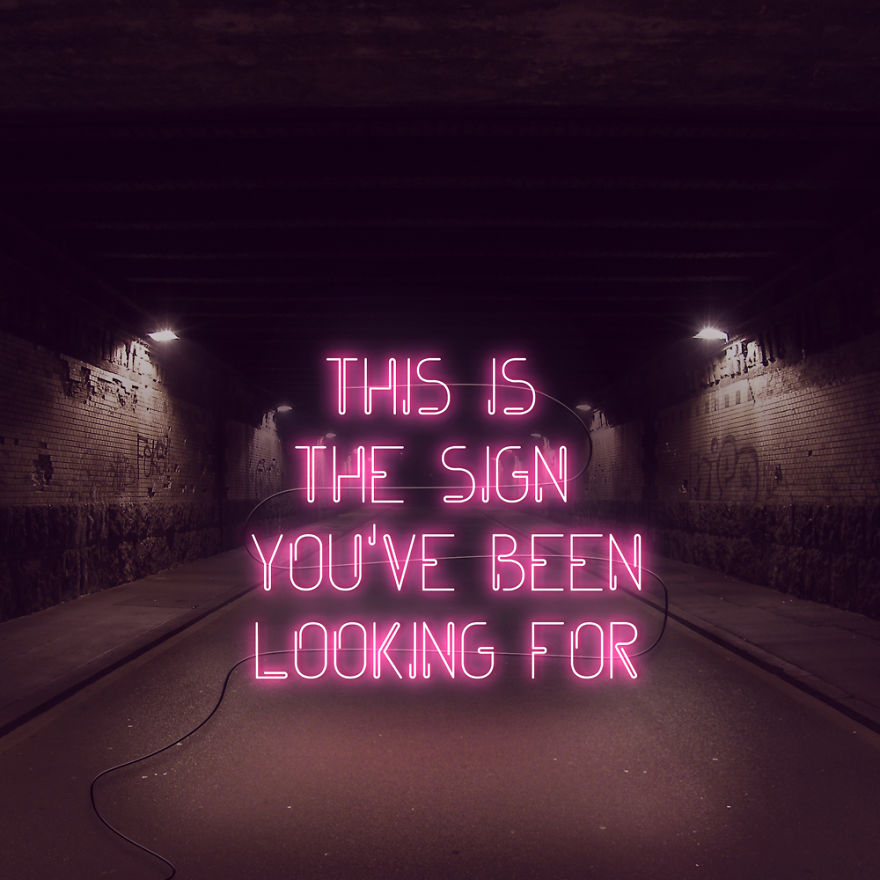 I Create Digital Neon Art