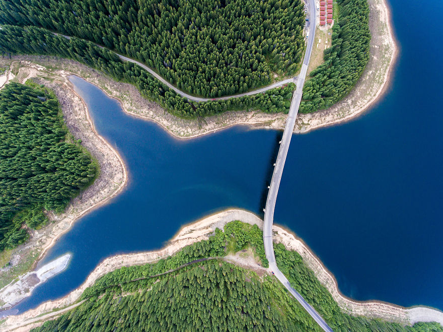 I Photograph The Roads Of Transylvania From Above. Yes, That Transylvania!