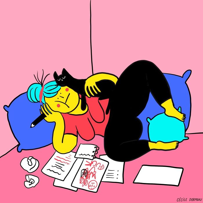 New-Women-Illustrations-Cecile-Dormeau