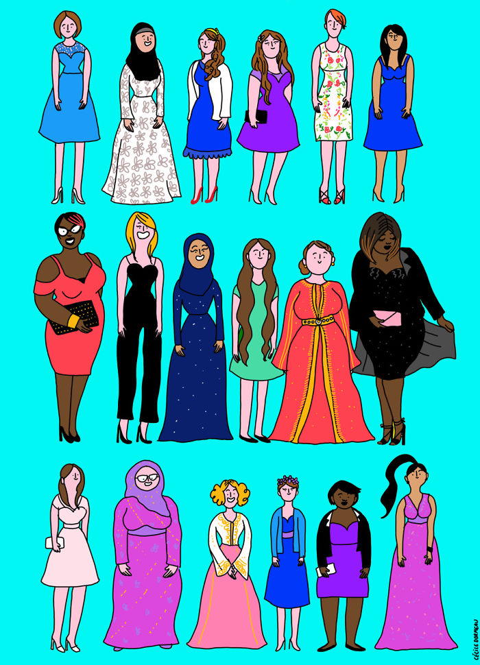 New-Women-Illustrations-Cecile-Dormeau