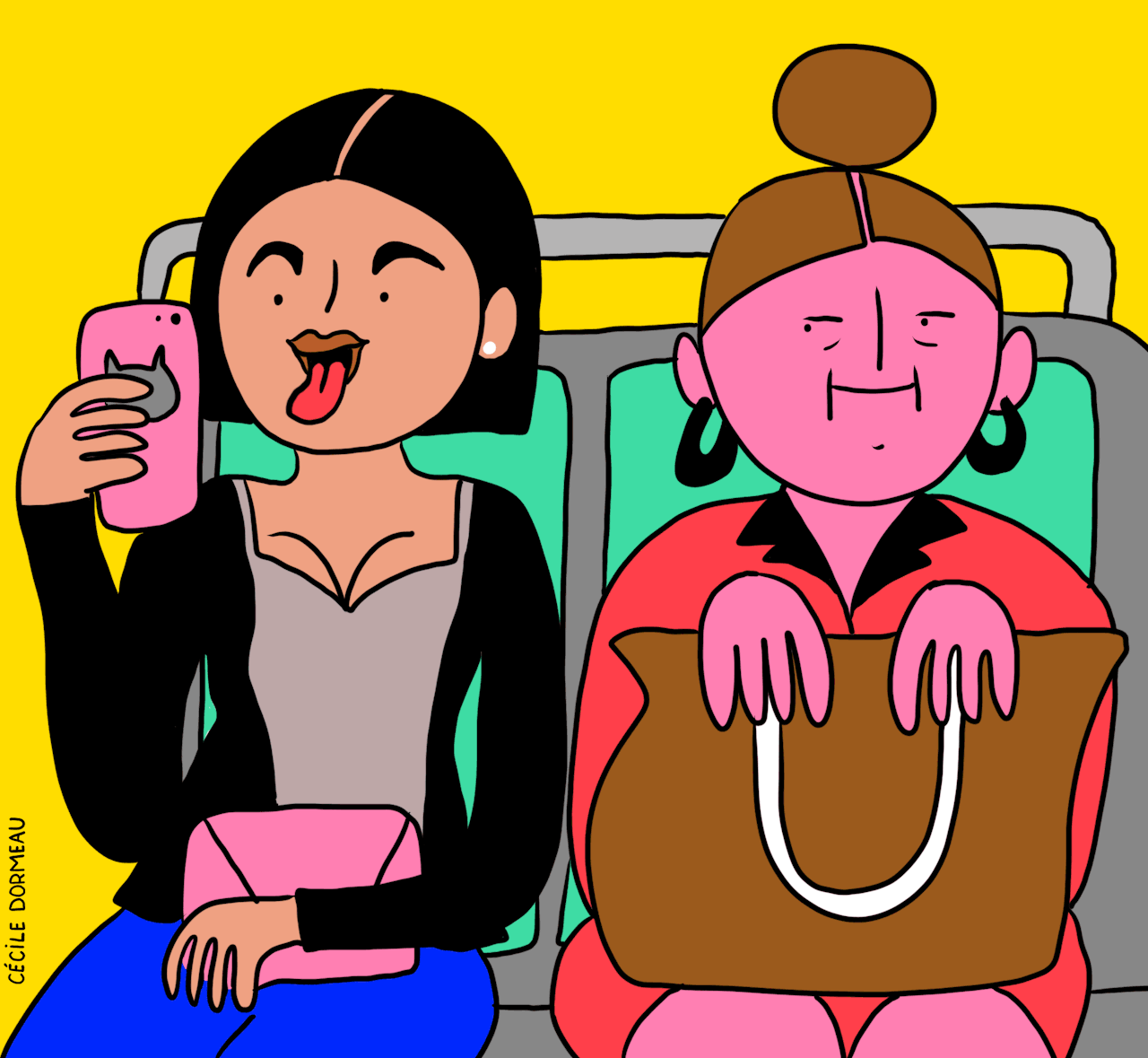 New-Women-Illustrations-Cecile-Dormeau