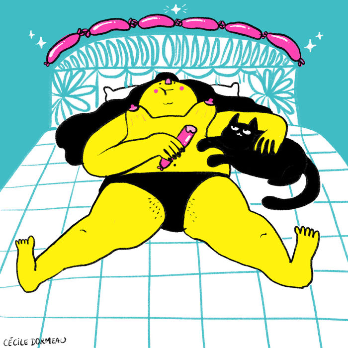 New-Women-Illustrations-Cecile-Dormeau