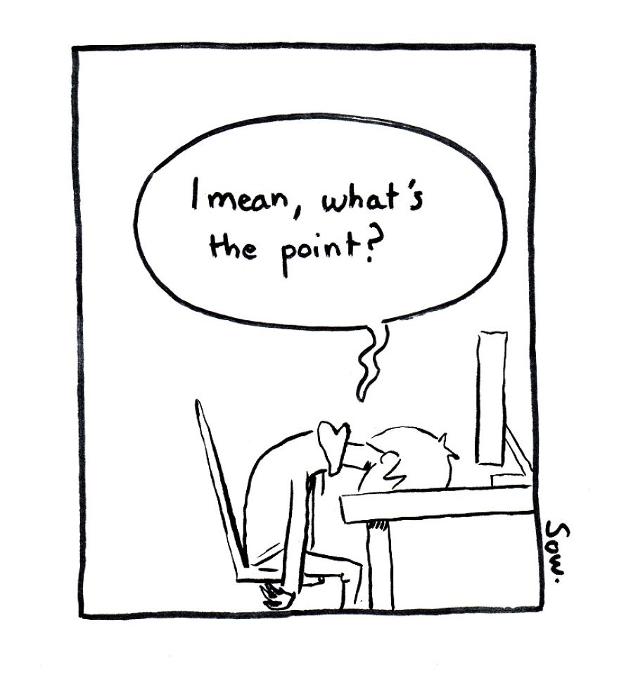 This Artist Illustrates His Dark Thoughts