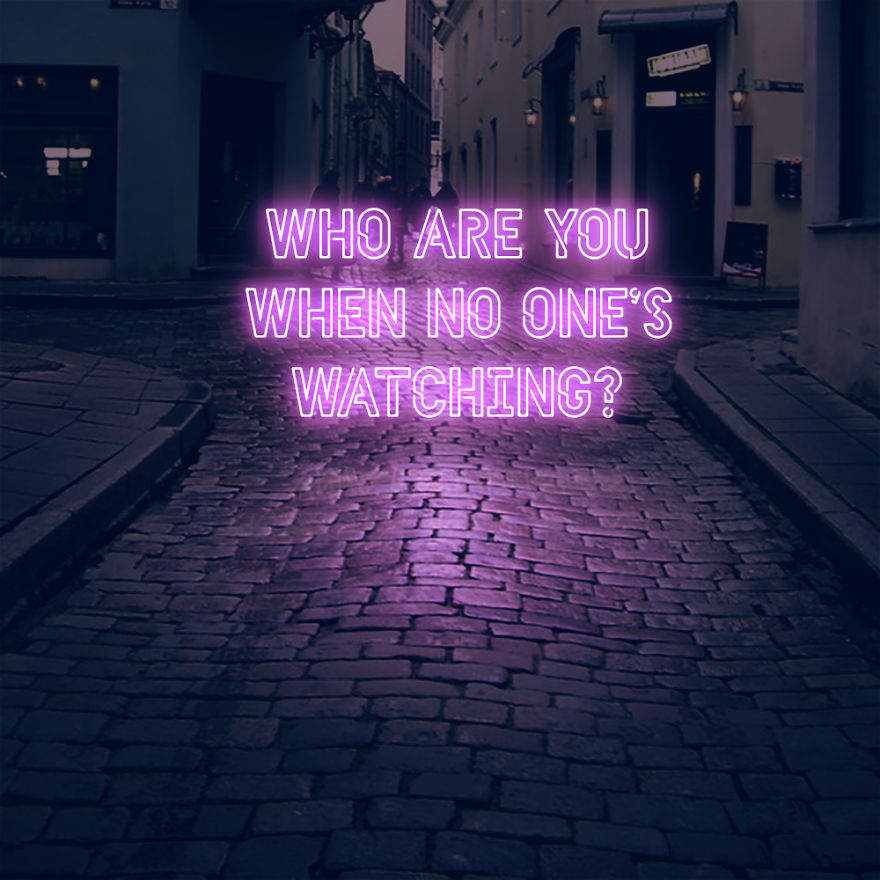 I Create Digital Neon Art