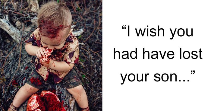 Mom Gets Criticized Over Son’s Zombie Cake Photo Shoot, Reveals The Heartbreaking Secret Behind It