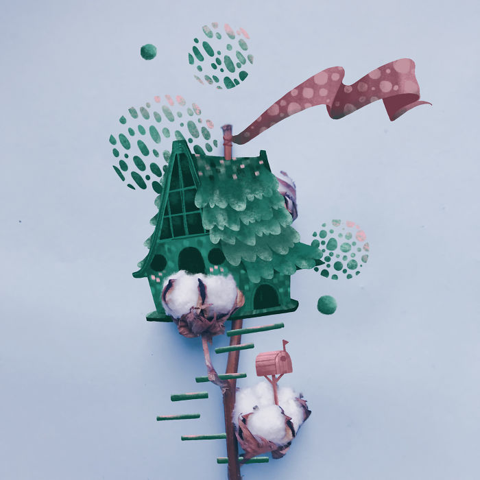 I Draw Around Random Objects I Find On My Work Desk To Create Surreal New Worlds I Draw Around Random Objects I Find On My Work Desk To Create Surreal New Worlds