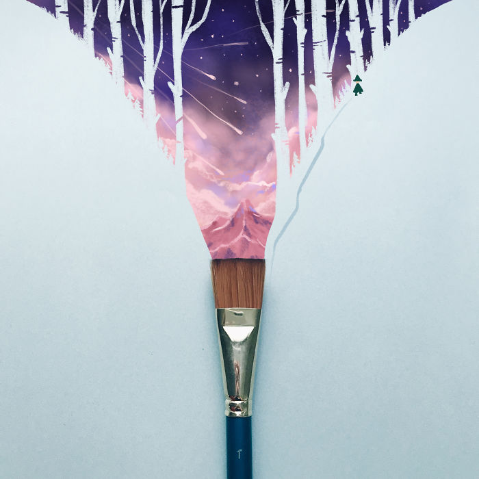 I Draw Around Random Objects I Find On My Work Desk To Create Surreal New Worlds I Draw Around Random Objects I Find On My Work Desk To Create Surreal New Worlds