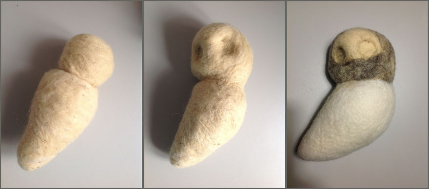 This Owl Never Flies. It Is A Felt Sculpture This Owl Never Flies. It Is A Felt Sculpture