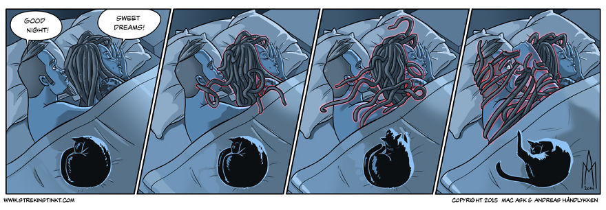 10+ Comicstrips That Illustrates Everyday Situations In Our Life, Through A Lens Of Surrealism.