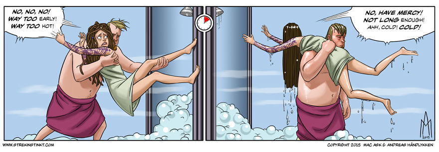 10+ Comicstrips That Illustrates Everyday Situations In Our Life, Through A Lens Of Surrealism.