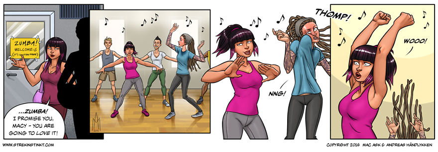 10+ Comicstrips That Illustrates Everyday Situations In Our Life, Through A Lens Of Surrealism.