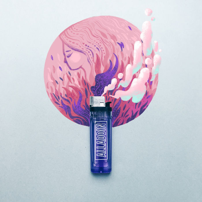 I Draw Around Random Objects I Find On My Work Desk To Create Surreal New Worlds I Draw Around Random Objects I Find On My Work Desk To Create Surreal New Worlds