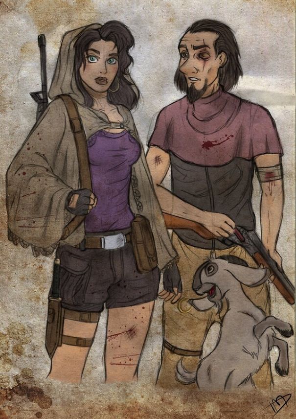 Disney Princesses As Walking Dead