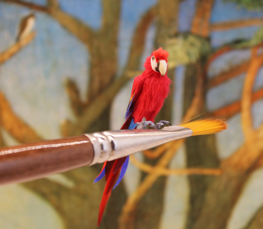 Tiny-Sculptures-Fairies-Miniatures-Katie-Doka