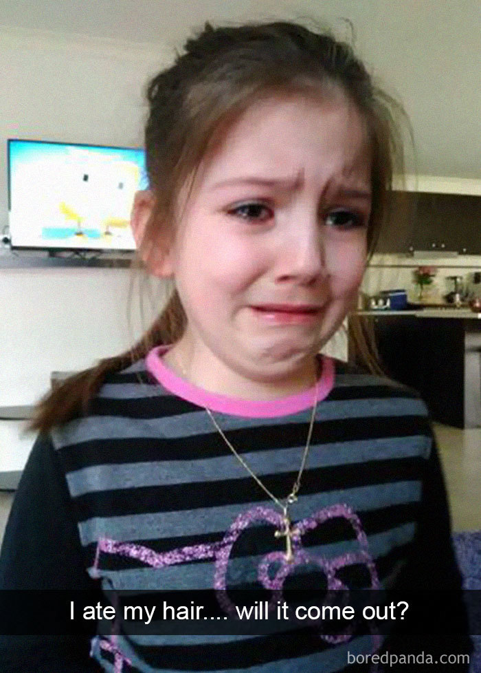 I Ate My Hair.... Will It Come Out?