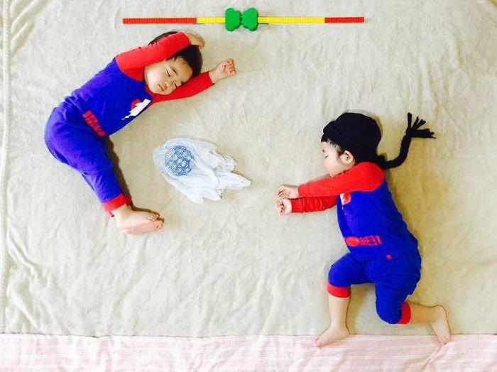 Mom Creates Adventures For Her Twins While They Sleep And The Result Is Wonderful Mom Creates Adventures For Her Twins While They Sleep And The Result Is Wonderful