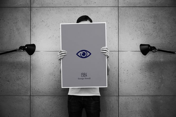 10 Mininalist Posters Of Famous Books