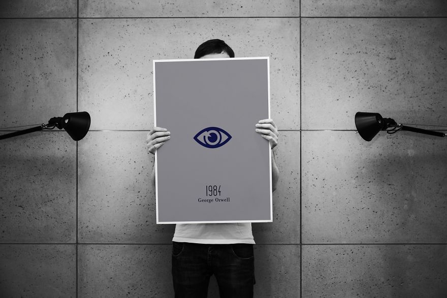 10 Mininalist Posters Of Famous Books