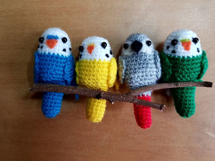I Can't Keep Birds At My House So Instead I Crochet Myself A Flock
