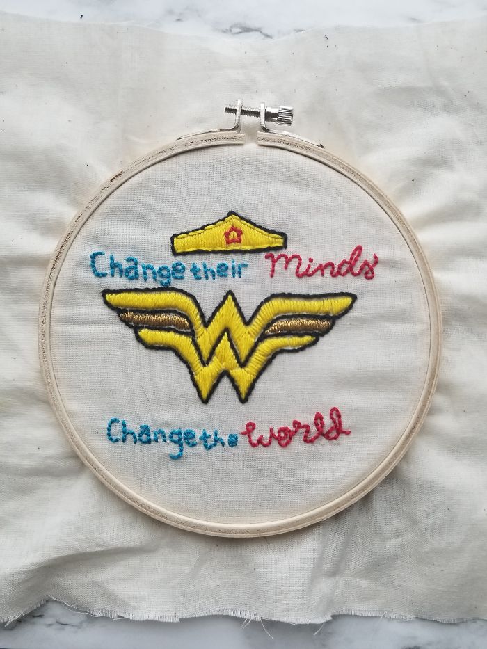Mother's Day Gift For My Aunt That Is An Inspiring Educator And Loves Wonder Woman