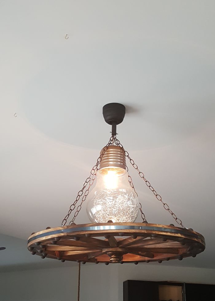 Modern Antique Chandelier