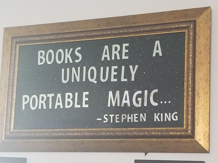 Old Mirror, Black Paint, Latex Letters And Glitter!