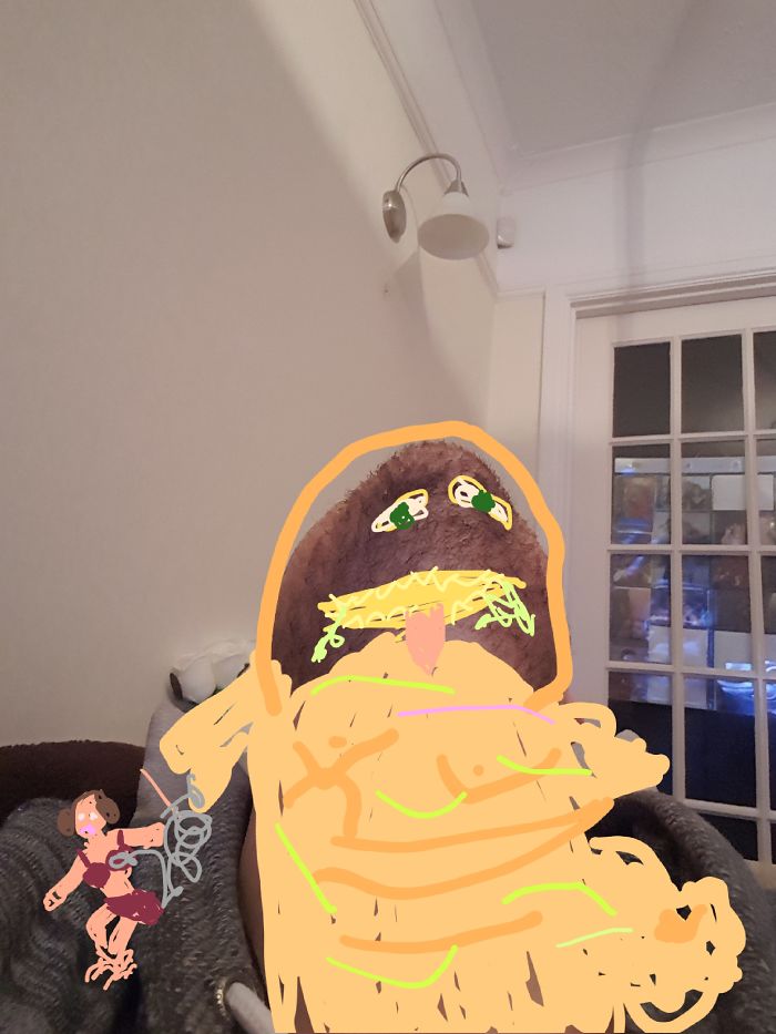 He Got The Chins Like Jabba