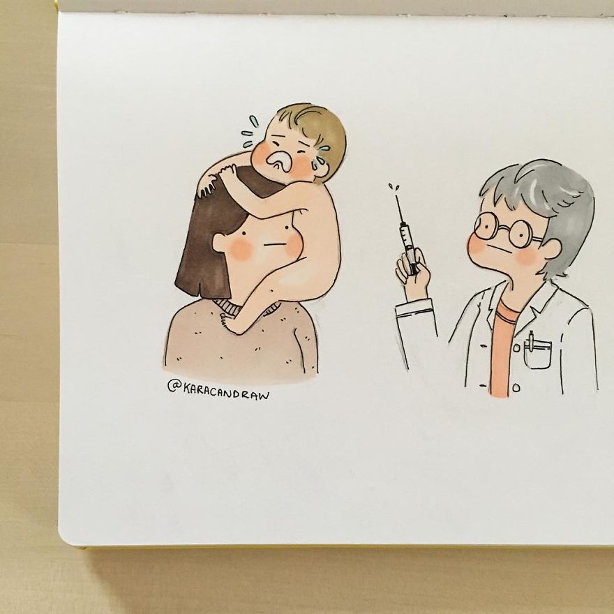 Our Last Visit To The Pediatrician Looked Something Like This. Actually All Our Visits To The Pediatrician Look Like This