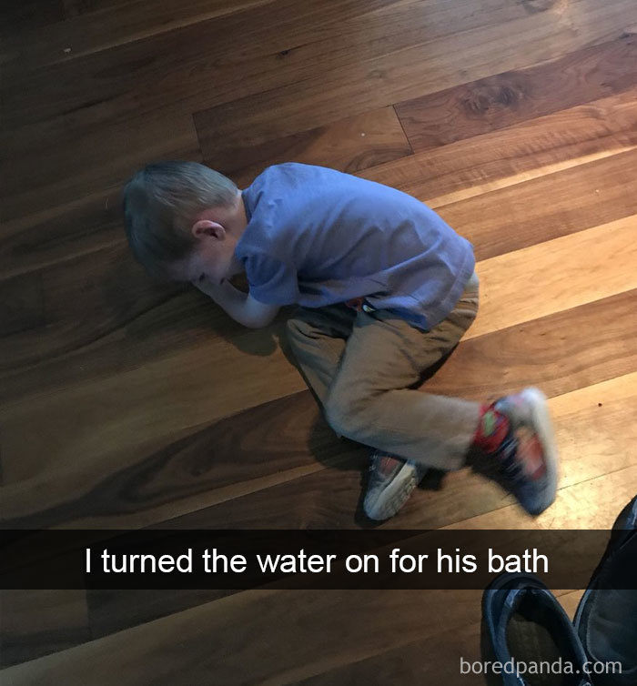 I Turned The Water On For His Bath