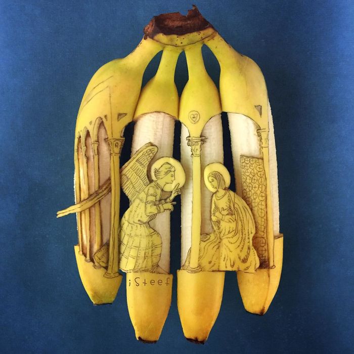 Artist Turns Bananas Into True Works Of Art And The Result Is Incredible