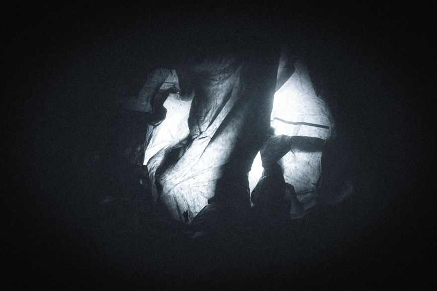 I Captured This Landscape Out Of Recycle Plastic Bags