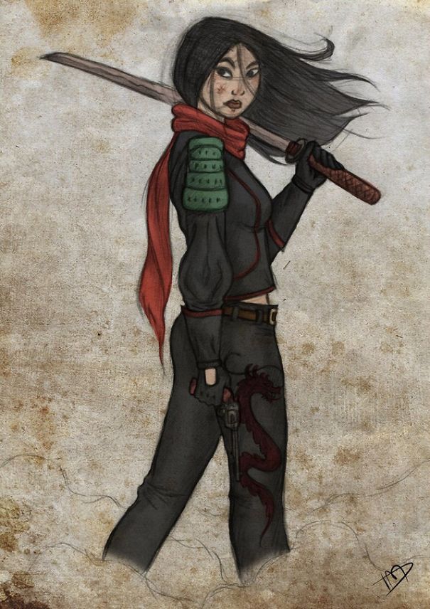 Disney Princesses As Walking Dead